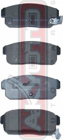Тормозные колодки Akyoto Packing AKYOTO. Артикул AKD-1088