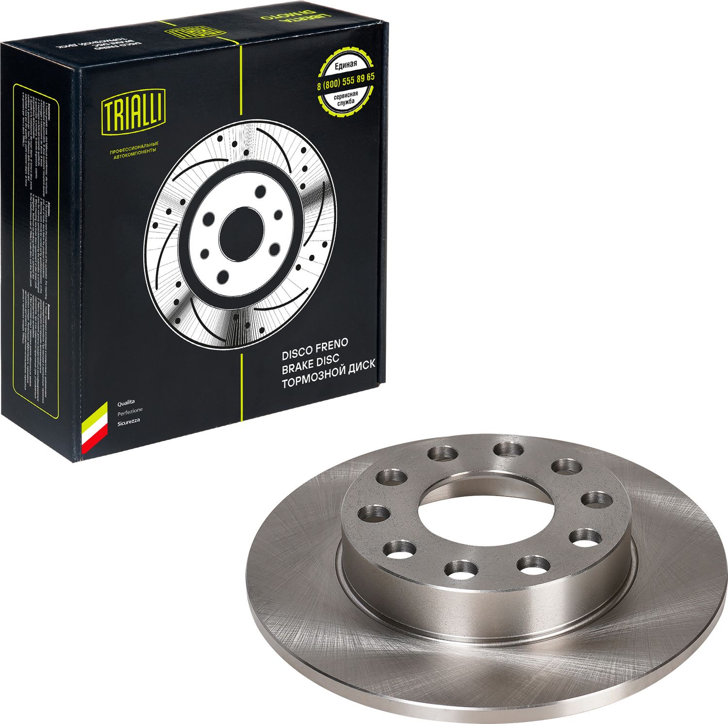 Тормозной диск Trialli. Артикул DF 180132