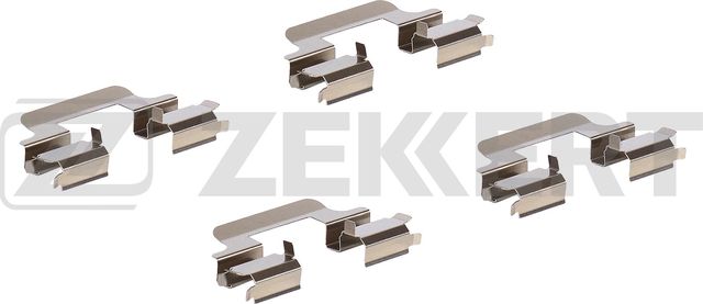 Комплект установочный перед./задн. торм. колодок Skoda Fabia (6Y_ 54_) 99-  VW Polo IV  V 03-  Audi  Zekkert. Артикул BR-1473