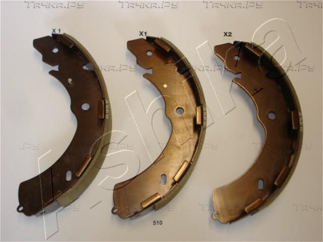 Тормозные колодки ASHIKA задние для Isuzu D-Max II 2012-2020. Артикул 55-05-510