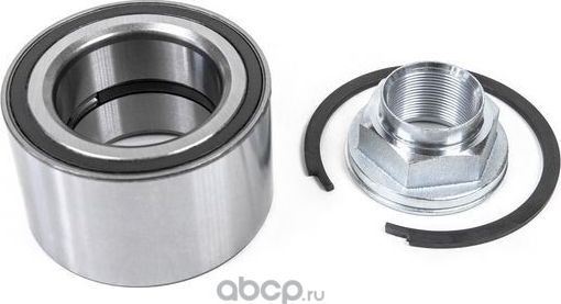 Подшипник ступицы передней PSA Ducato (250), Boxer 2006-> комплект (подш+гайка+с (Coram). Артикул KCR12002