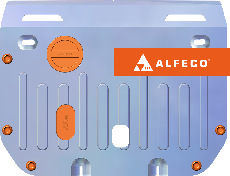 Защита алюминиевая Alfeco для картера и КПП Honda Jade 2015-2018. Артикул ALF.09.60al