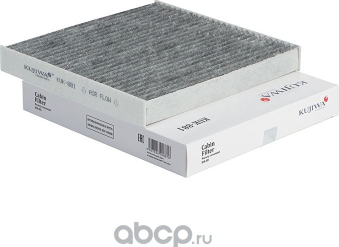 Фильтр салона угольный KUK881 KUJIWA 80292SWWG01 H Kujiwa. Артикул KUK881