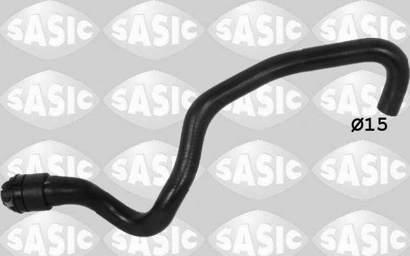 Патрубок системы охлаждения (радиатора) Sasic левый для Opel Zafira B 2005-2015. Артикул 3406294