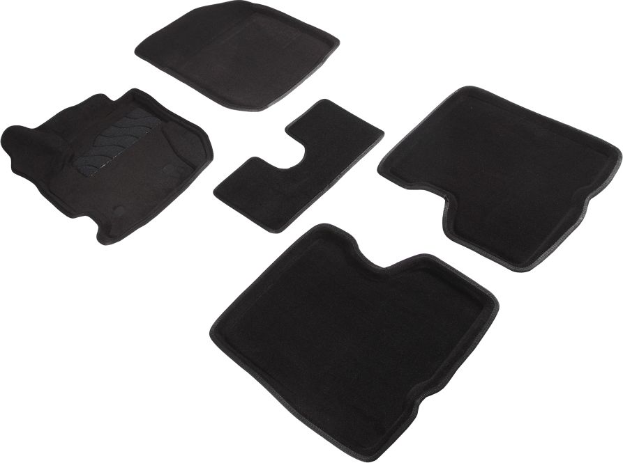 Коврики Seintex 3D ворсовые для салона Renault Kaptur 4WD 2016-2026. Артикул 88696