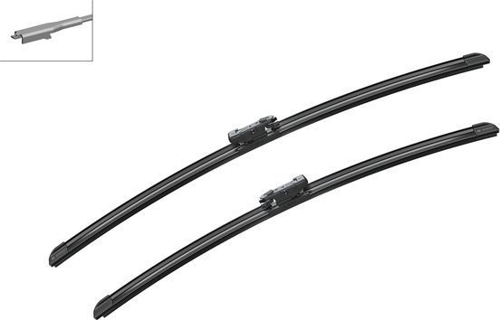 Щетки стеклоочистителя (дворники) Bosch передние для Smart Fortwo II (W451) 2007-2015. Артикул 3 397 007 294