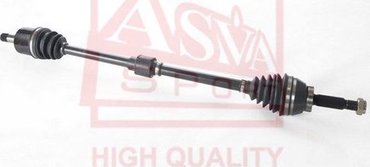 Полуось (привод в сборе, приводной вал) Asva передняя правая для Mitsubishi Lancer IX 2003-2013. Артикул MTR-808