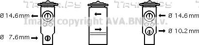 Радиатор охлаждения двигателя AVA. Артикул OLA2239