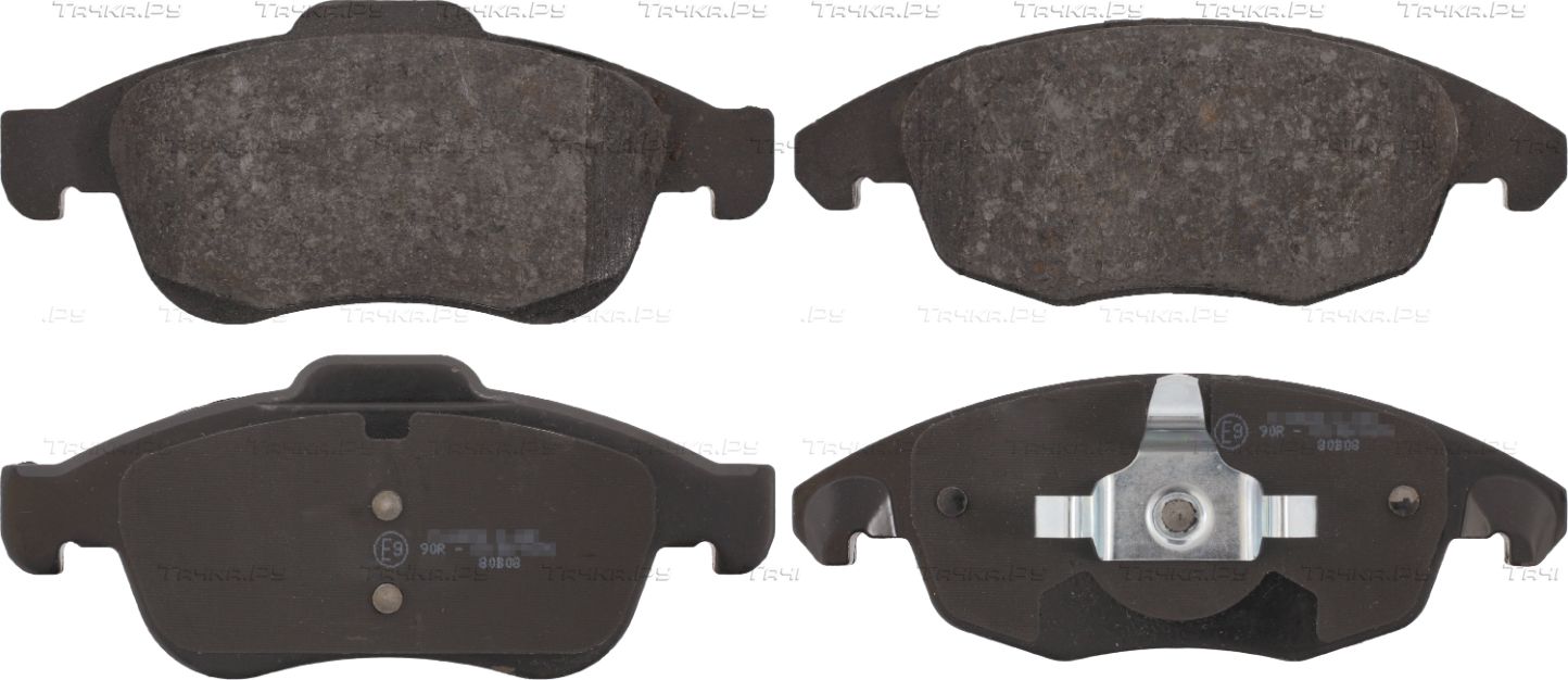 Тормозные колодки Blue Print передние для Citroen C4 II 2009-2026. Артикул ADP154201