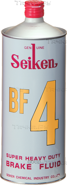 4100 ЖИДКОСТЬ ТОРМОЗНАЯ BF4 (DOT4-U) 1L (Seiken). Артикул 4100