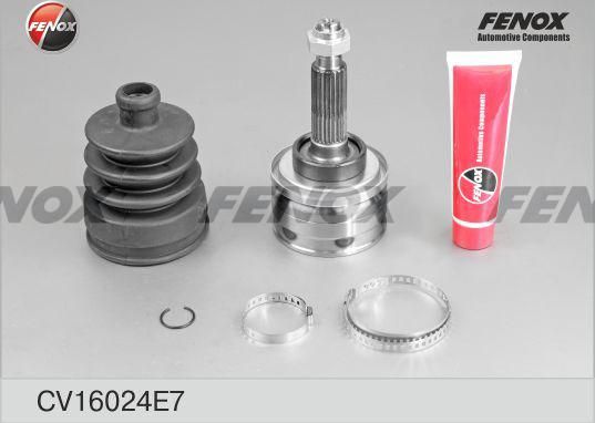 Шрус наружный (граната) Fenox. Артикул CV16024E7