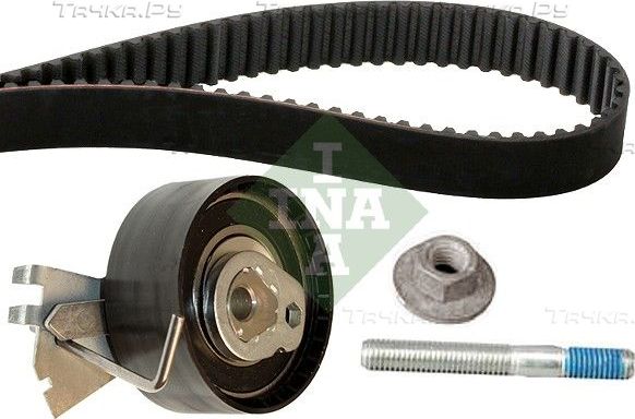Ремень ГРМ с роликами (комплект) Ina для Peugeot 106 I 1996-2004. Артикул 530 0334 10