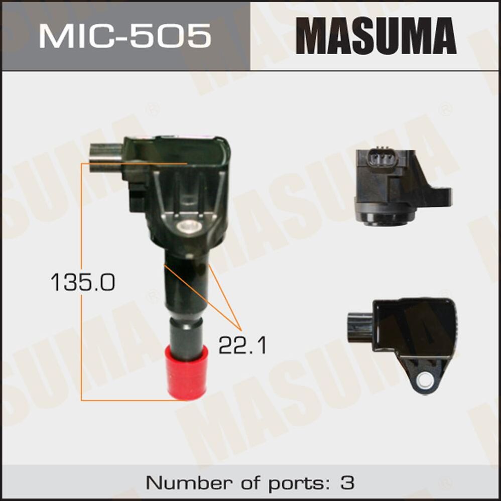 Катушка зажигания Masuma. Артикул MIC-505