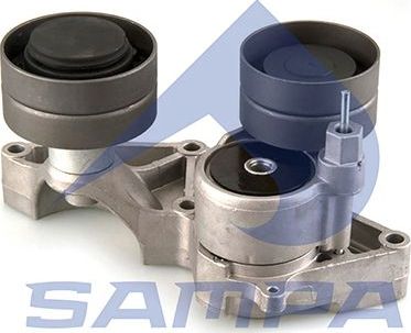 Натяжной ролик (натяжитель) приводного клинового зубчатого ремня (в сборе) Sampa для DAF CF 85 2001-2013. Артикул 051.230