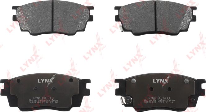 Тормозные колодки LYNXauto. Артикул BD-5111