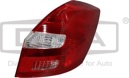 Фонарь задний DPA правый для Skoda Fabia II 2006-2014. Артикул 99451189602