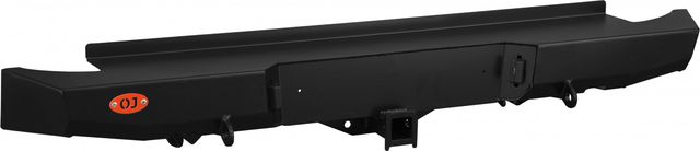 Бампер силовой OJ задний (упоры под реечный домкрат, буксирные проушины, подсветка НЗ, квадрат 50х50) для Volkswagen Amarok 2010-2016. Артикул 03.181.01