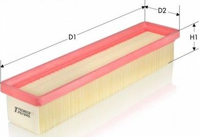 Воздушный фильтр  Tecneco Filters. Артикул AR10024PM