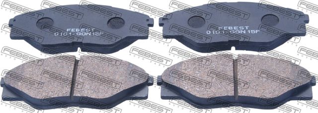 Тормозные колодки Febest. Артикул 0101-GGN15F