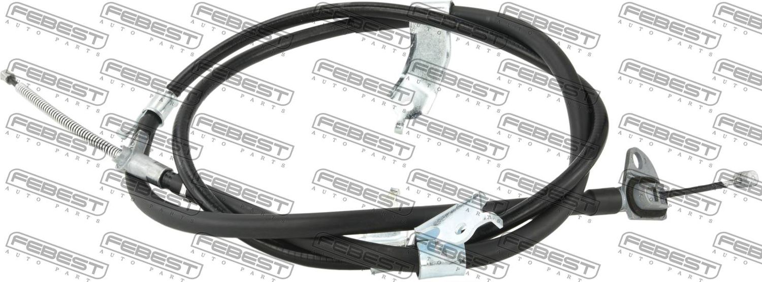 Трос ручника (тросик ручного тормоза) Febest. Артикул 01100-ASA42LH