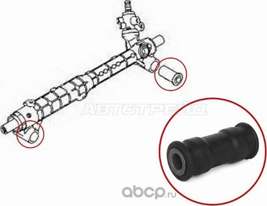 Сайлентблок рулевой рейки SUZUKI GRAND VITARAESCU (SAT). Артикул ST4852565J00B