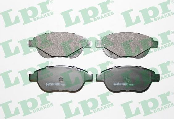 Тормозные колодки LPR. Артикул 05P1751