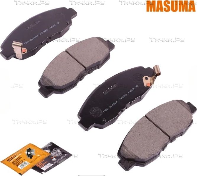 Тормозные колодки Masuma передние для Honda CR-V II 2001-2007. Артикул MS-8484