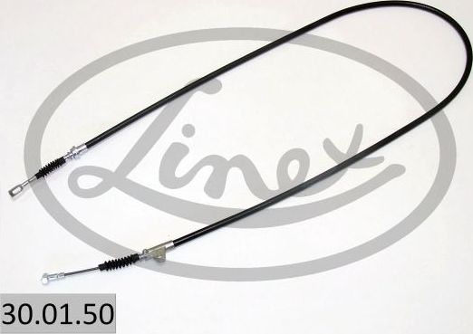 Трос ручника (тросик ручного тормоза) Linex. Артикул 30.01.50