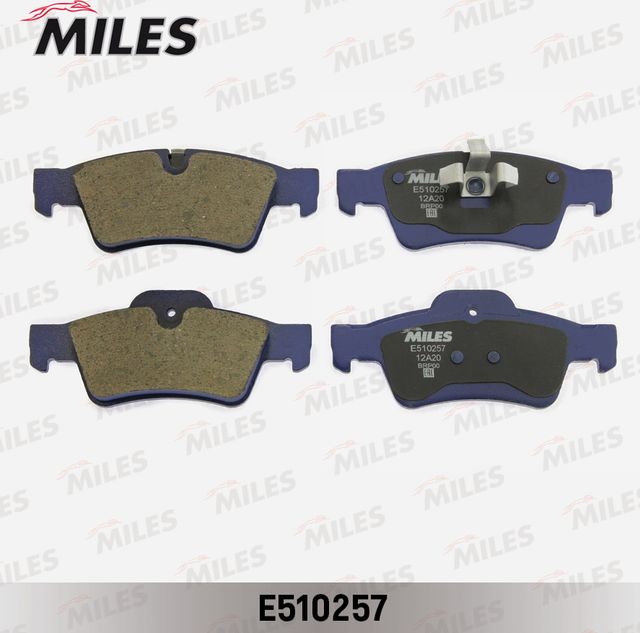 Тормозные колодки Miles (Керамика). Артикул E510257