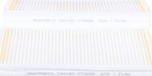 Салонный фильтр Zentparts (Синтетика). Артикул Z34183