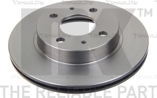 Тормозной диск NK передний для Nissan Sunny N14 1990-1995. Артикул 202232