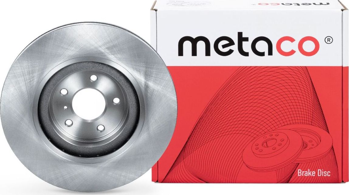 ДИСК ТОРМОЗНОЙ ПЕРЕДНИЙ ВЕНТИЛИРУЕМЫЙ (Metaco). Артикул 3050282