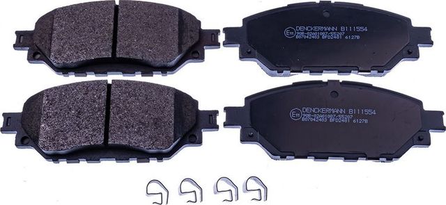 Тормозные колодки Denckermann. Артикул B111554