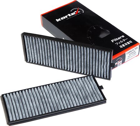 Фильтр салона HYUNDAI ACCENT/GETZ 02- (2шт) (угольный) (Kortex). Артикул KC0004S