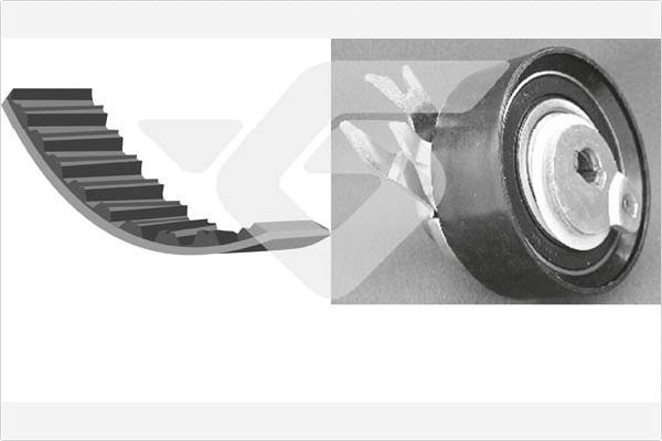 Ремень ГРМ с роликами (комплект) Hutchinson для Skoda Felicia I 1995-2002. Артикул KH 88