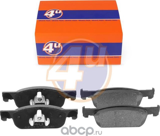 КОЛОДКИ ПЕР RENAULT CLIO IV (BH_),SANDERO II, LOGAN II (4U). Артикул 4UBP0076