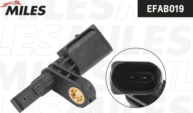 Датчик ABS VAG CADDY/GOLF/JETTA/PASSAT/TRANSPORTER пер.прав. EFAB019 (Miles). Артикул EFAB019