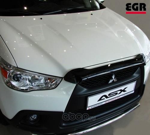 Дефлектор EGR для капота Mitsubishi ASX 2013-2026. Артикул 026241