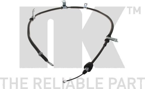 Трос ручника (тросик ручного тормоза) NK. Артикул 903444