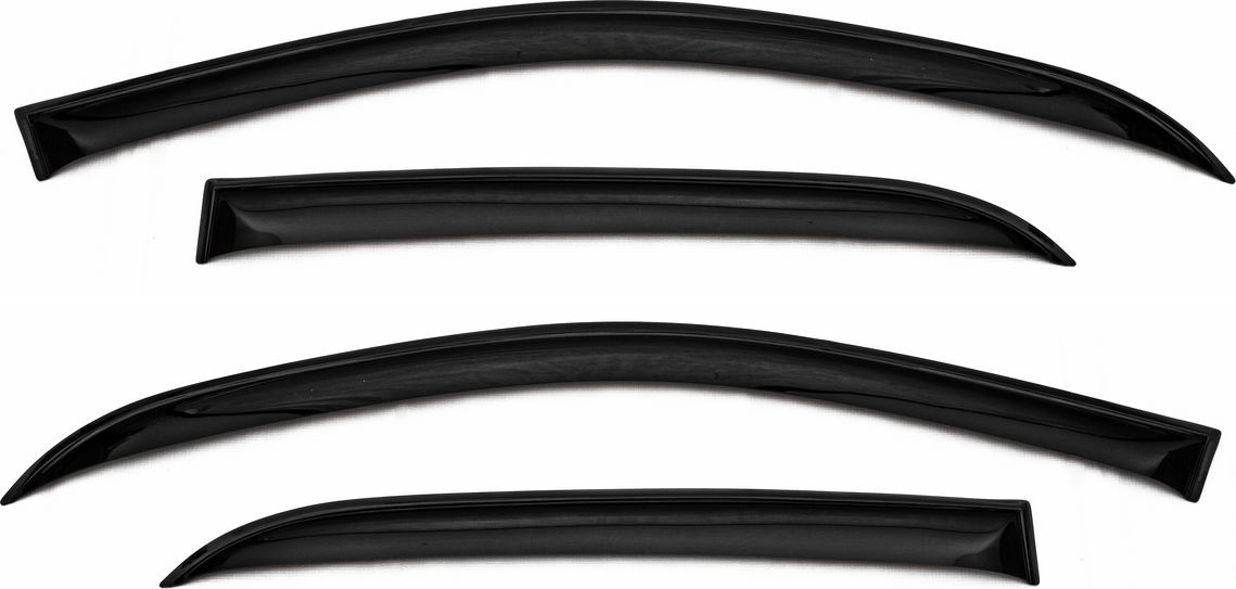 Дефлекторы REIN для окон (накладной скотч 3М) (4 шт.) Opel Mokka 2012-2026. Артикул REINWV477