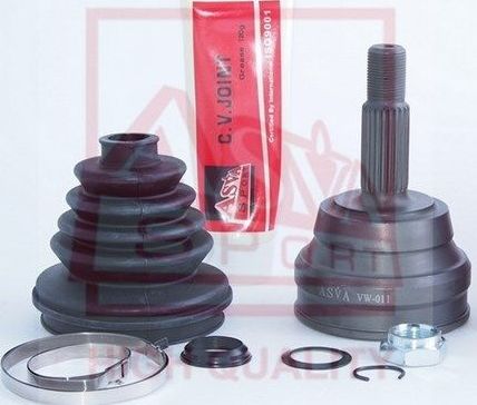 Шрус наружный (граната) Asva передний для SEAT Cordoba I 1993-2002. Артикул VW-011