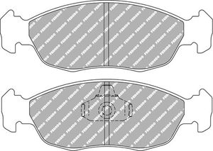 Тормозные колодки FERODO RACING DS3000 для Citroen Saxo 1996-2004. Артикул FCP876R
