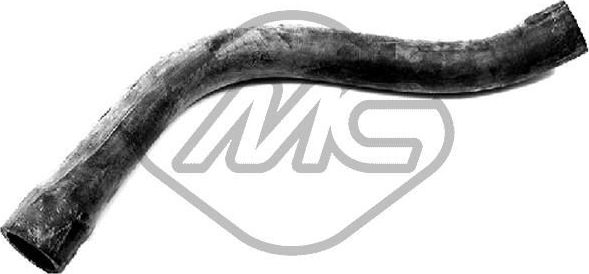 Патрубок радиатора (системы охлаждения) Metalcaucho. Артикул 09487