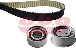 Ремень ГРМ с роликами (комплект) ABA. Артикул YK320113