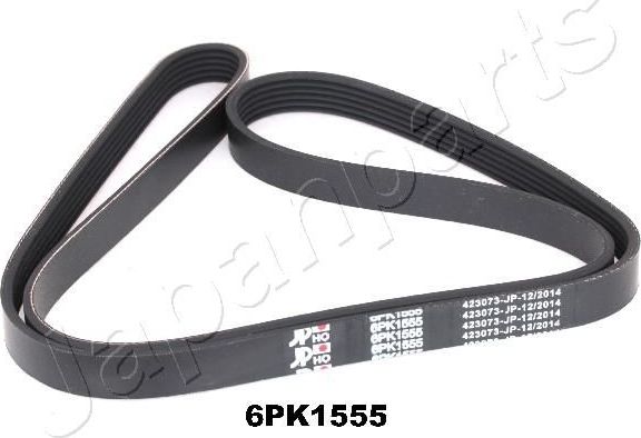 Приводной ремень поликлиновой Japanparts. Артикул DV-6PK1555