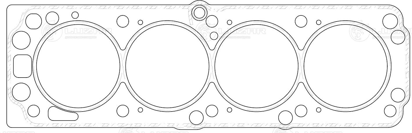Прокладка ГБЦ Luzar. Артикул LES 10508
