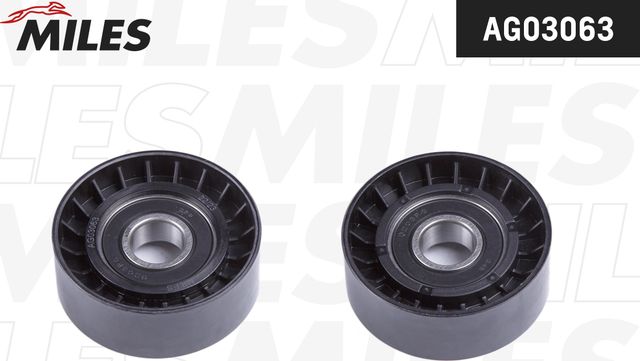 Натяжной ролик (натяжитель) приводного ремня Miles. Артикул AG03063