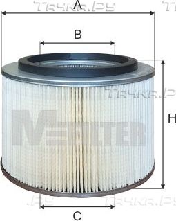Воздушный фильтр MFilter для Nissan Patrol Y61 1997-2026. Артикул A 8086