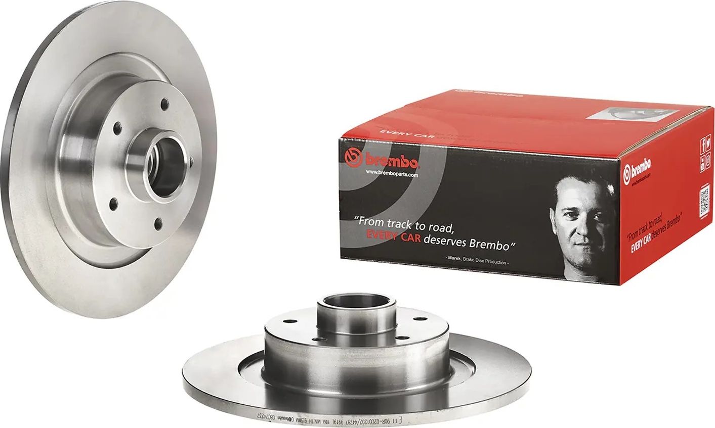 Тормозной диск Brembo PRIME LINE - With Bearing Kit. Артикул 08.C742.37