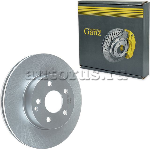 Диск тормозной передний (Ganz). Артикул GIJ10054